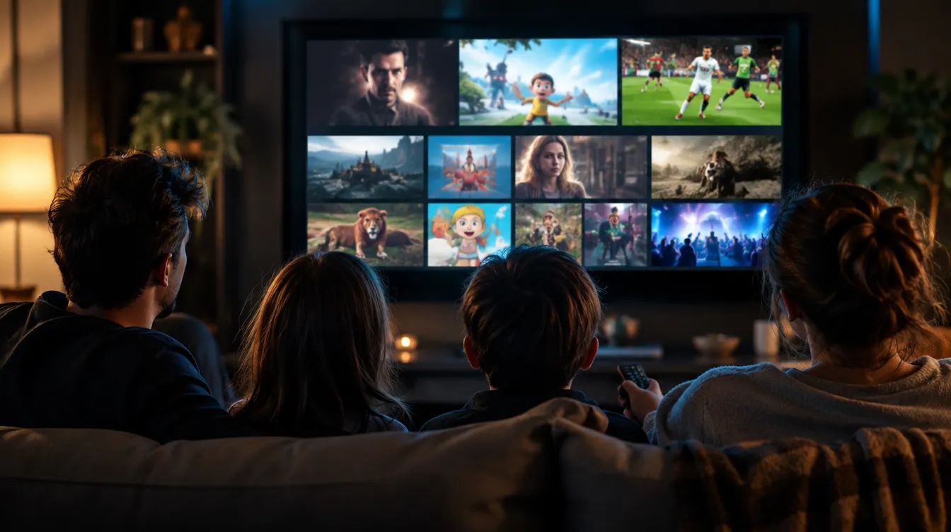 Wat zit er standaard in een pakket met IPTV-kanalen in België?