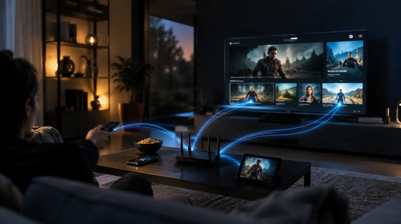 Hoe IPTV je internetverbinding gebruikt