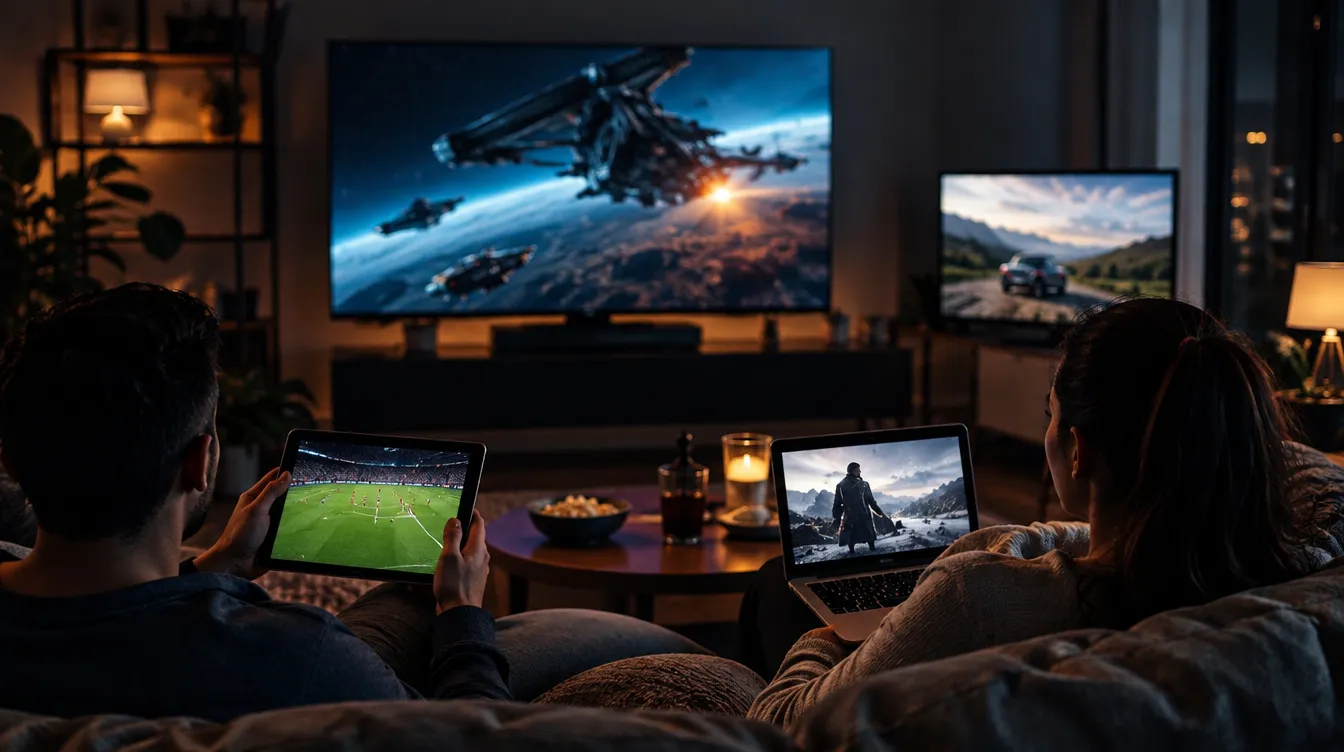 Waarom Kijk Je Met IPTV Op Meerdere Schermen Tegelijk?